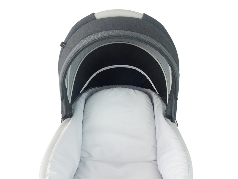 Mio Grey - adjustable backrest in the carrycot